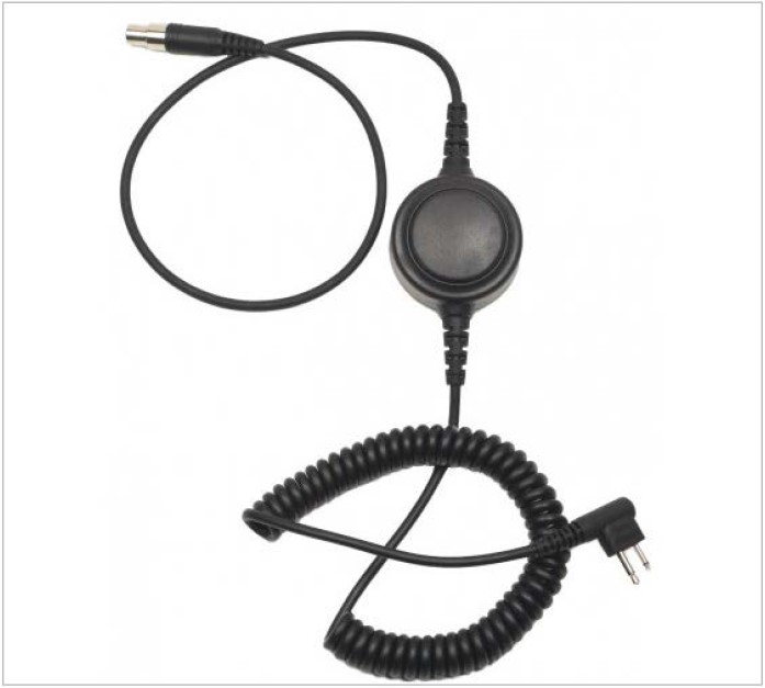headset coiled cable Win-line PTT-btcc50